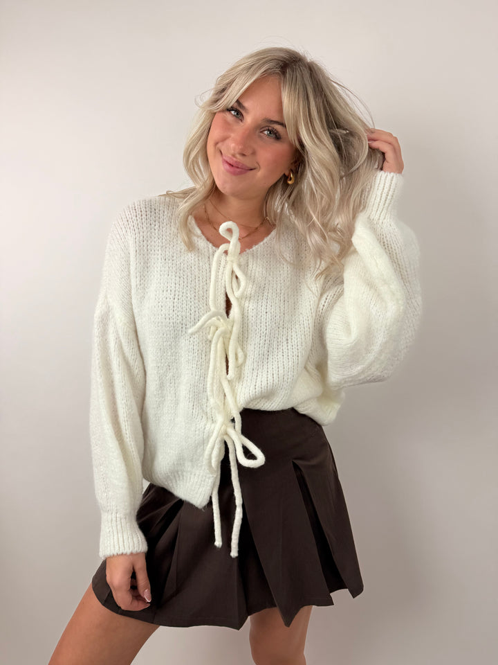 Cardigan mit Schleifen Lilly (langarm)