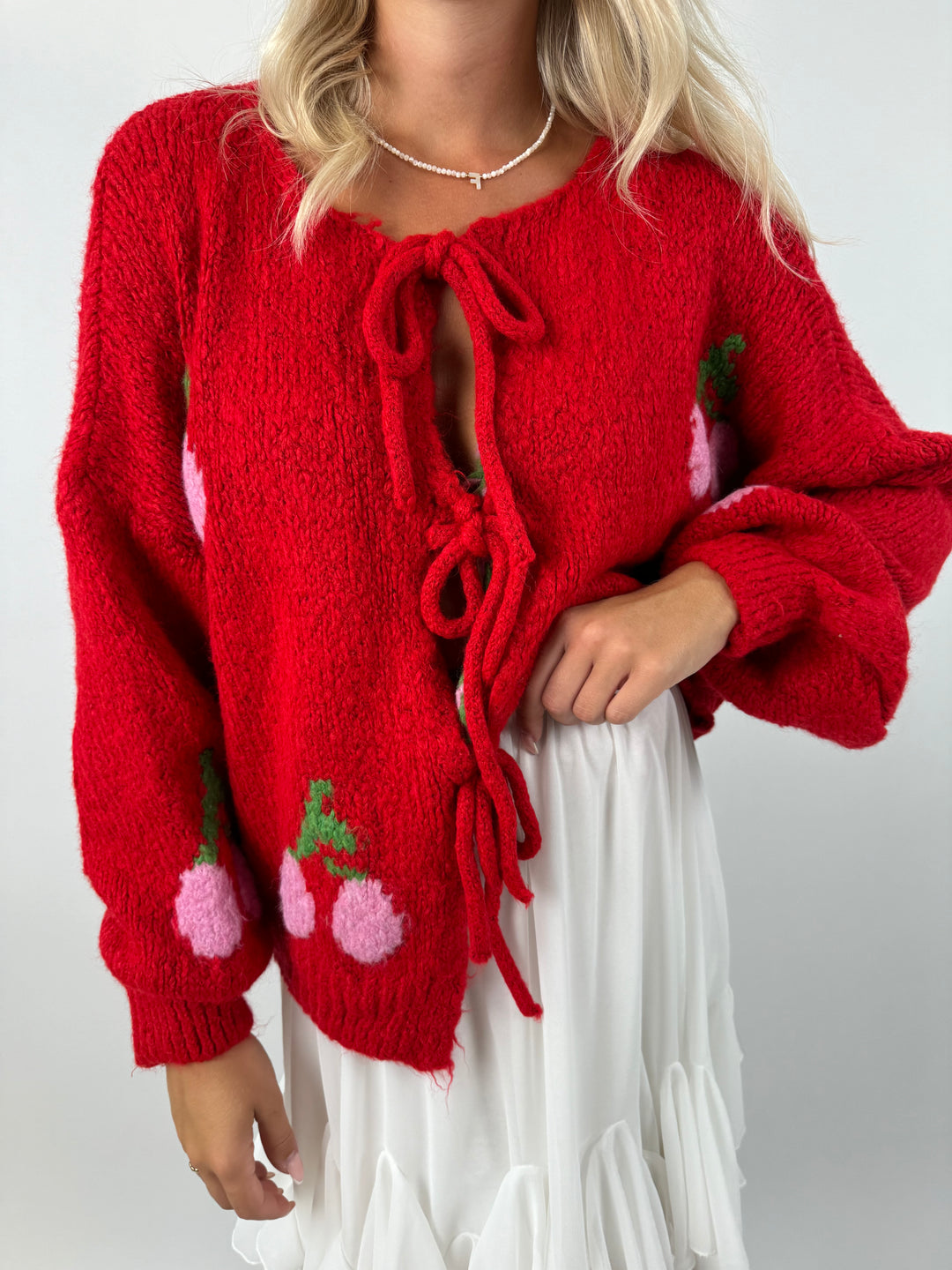 Cardigan mit Schleifen Cute Cherrys