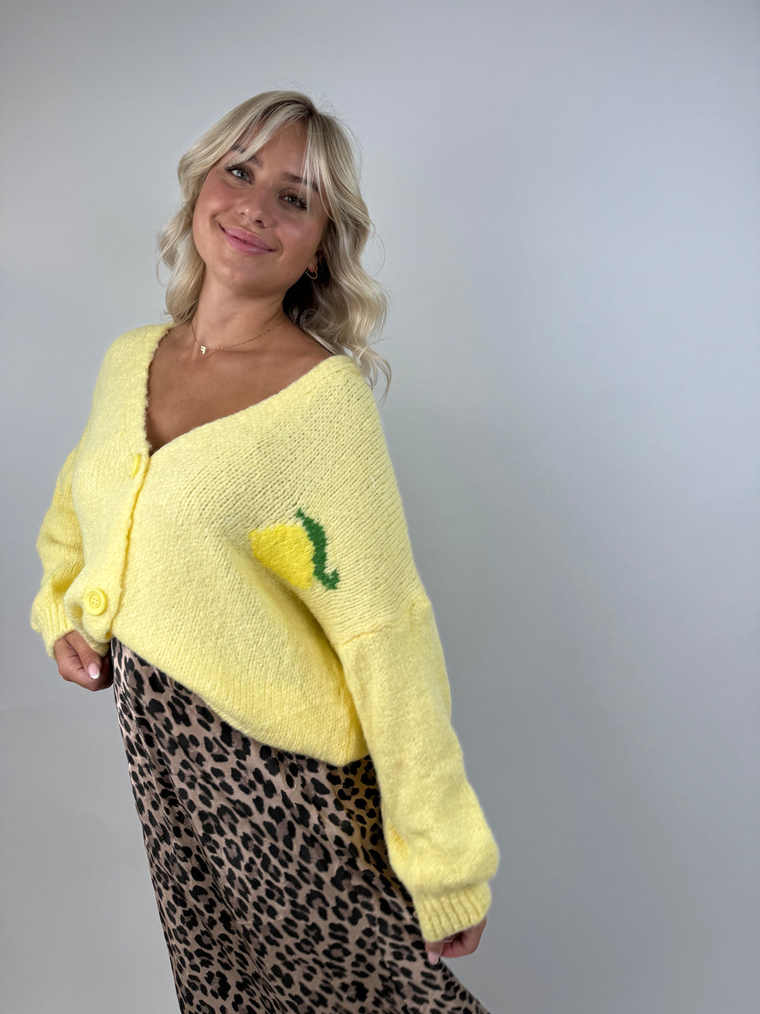 Cardigan Limoncello