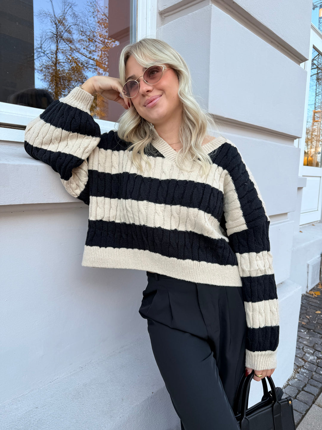 Pullover mit Zopfmuster Someday