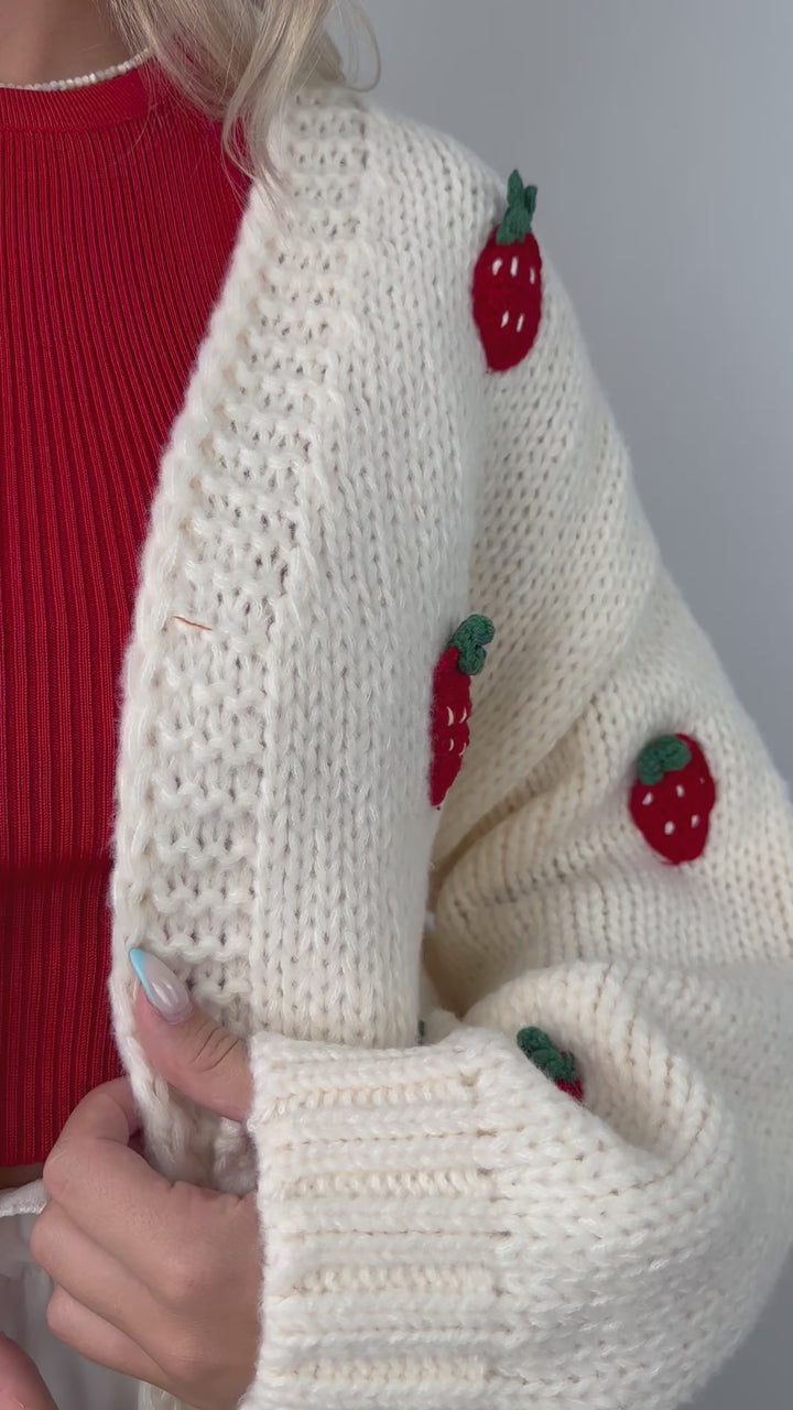 Offener Cardigan Sweet Strawberrys