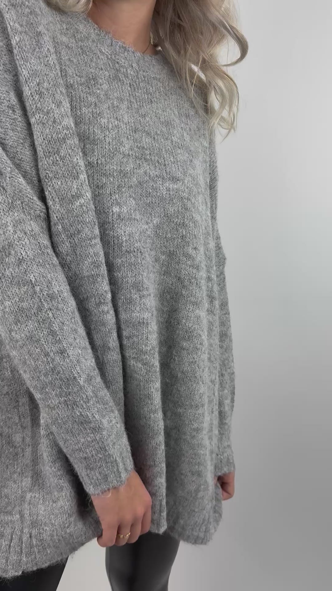 Oversize Strickpullover Casual Intense