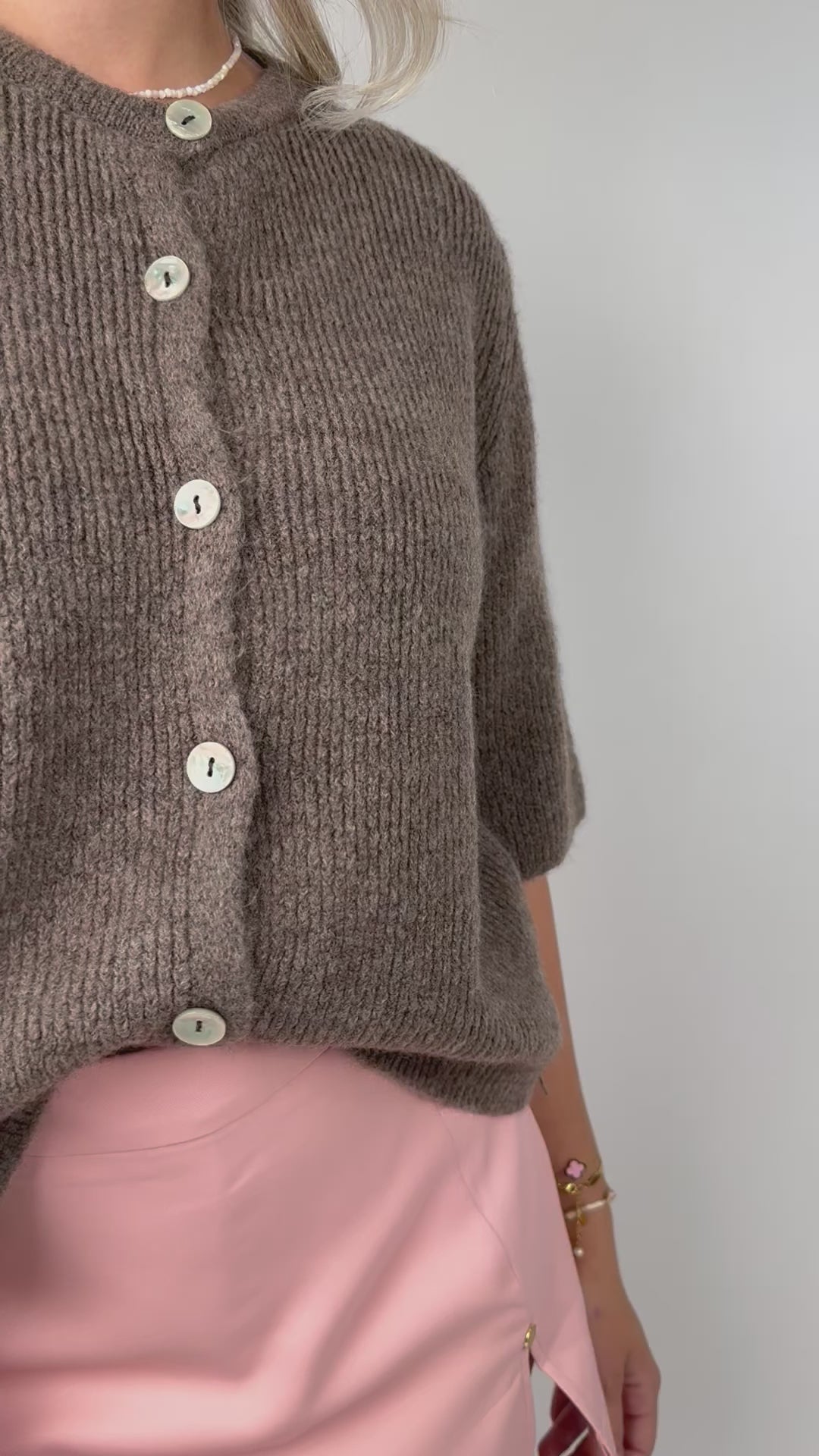 Kurzarm Cardigan Jolina