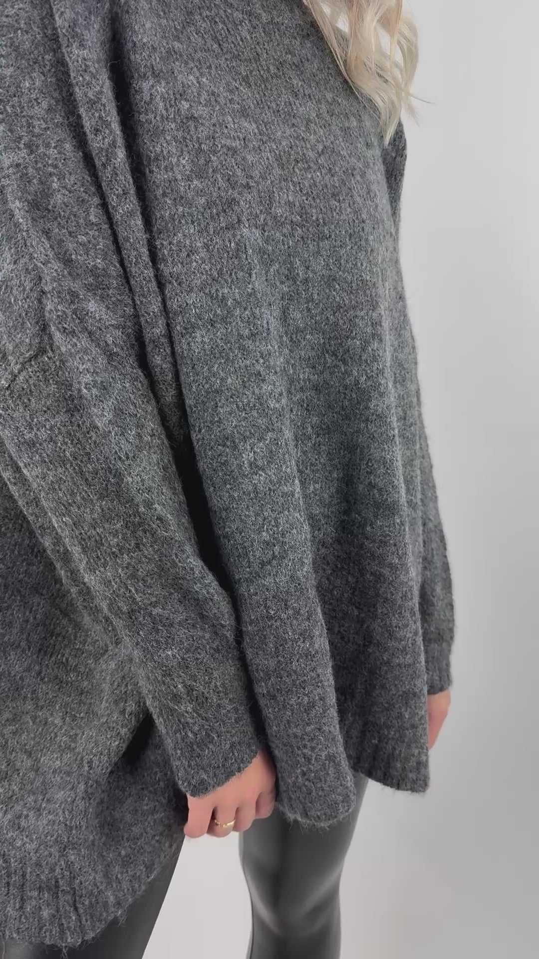 Oversize Strickpullover Casual Intense